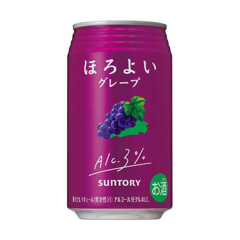 Suntory - Horoyoi - Grape (ALC. 3%) (350ml)