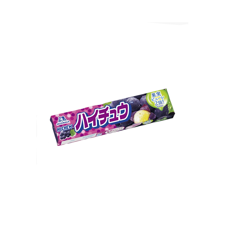 Morinaga - Hi-Chew Soft Candies - Grape flavour (55g)