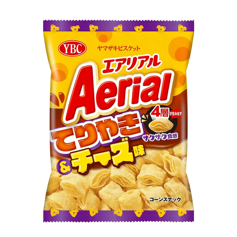 YBC Aerial Corn Crisps - Teriyaki & Cheese Flavour (65g)