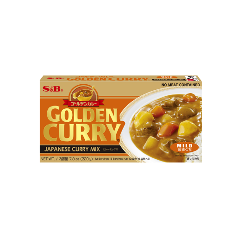 S&B - Golden Curry Mix - Mild (220g)