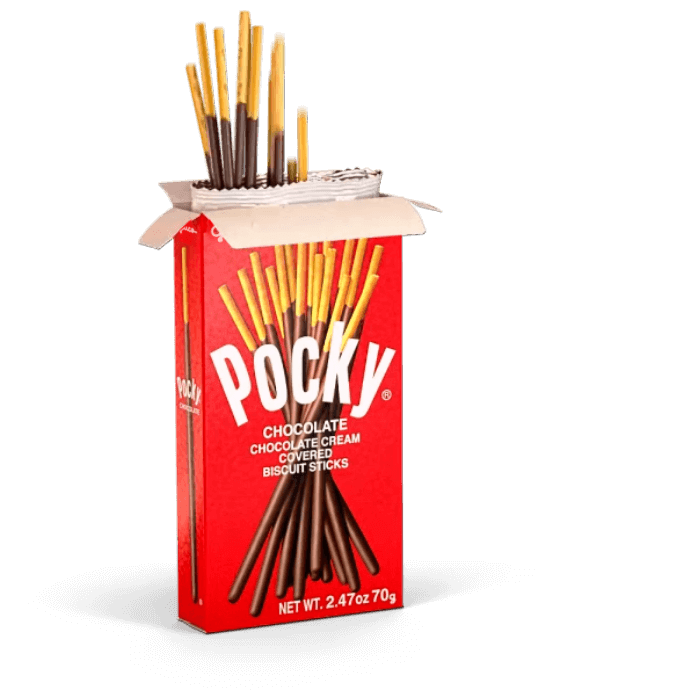 Glico Pocky Biscuit Sticks - Chocolate (75.4g)