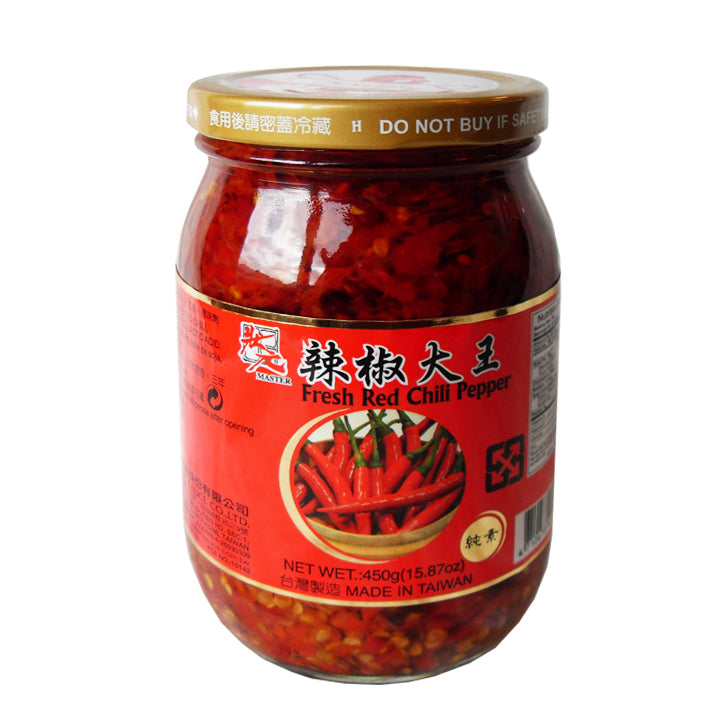 Master Sauce - Fresh Red Chili Pepper (450g)
