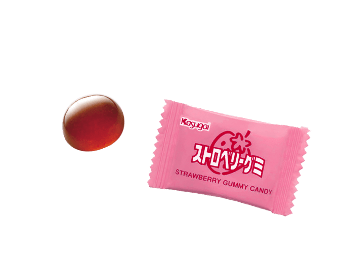 Kasugai - Strawberry Gummy Candy (100g)