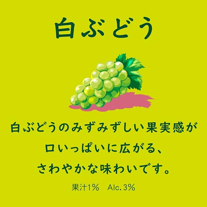 Suntory - Horoyoi - White Grape (ALC. 3%) (350ml)