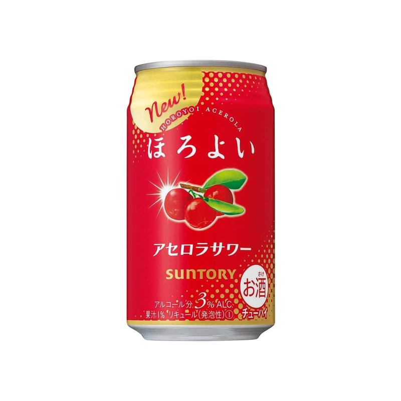 三得利 - Horoyoi - 針葉櫻桃酸味氣泡酒  (酒精濃度 3%) (350ml)