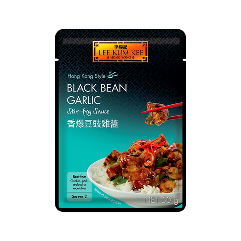 Lee Kum Kee - Schwarze Bohnen und Knoblauch Sauce (50g)