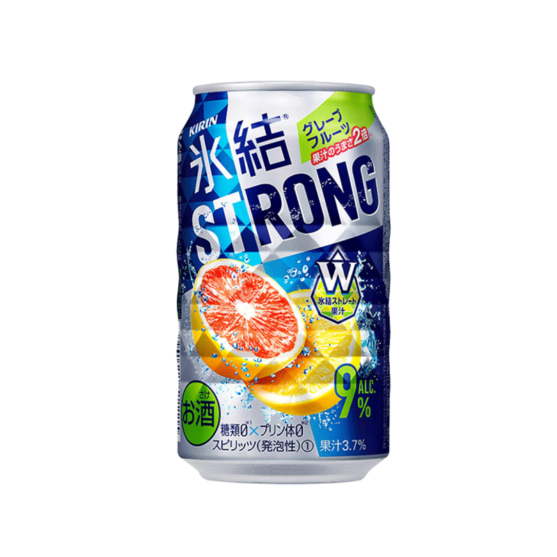 麒麟 - 冰結 Strong - 雙重西柚味柚氣泡酒 (酒精濃度 9%) (350ml)