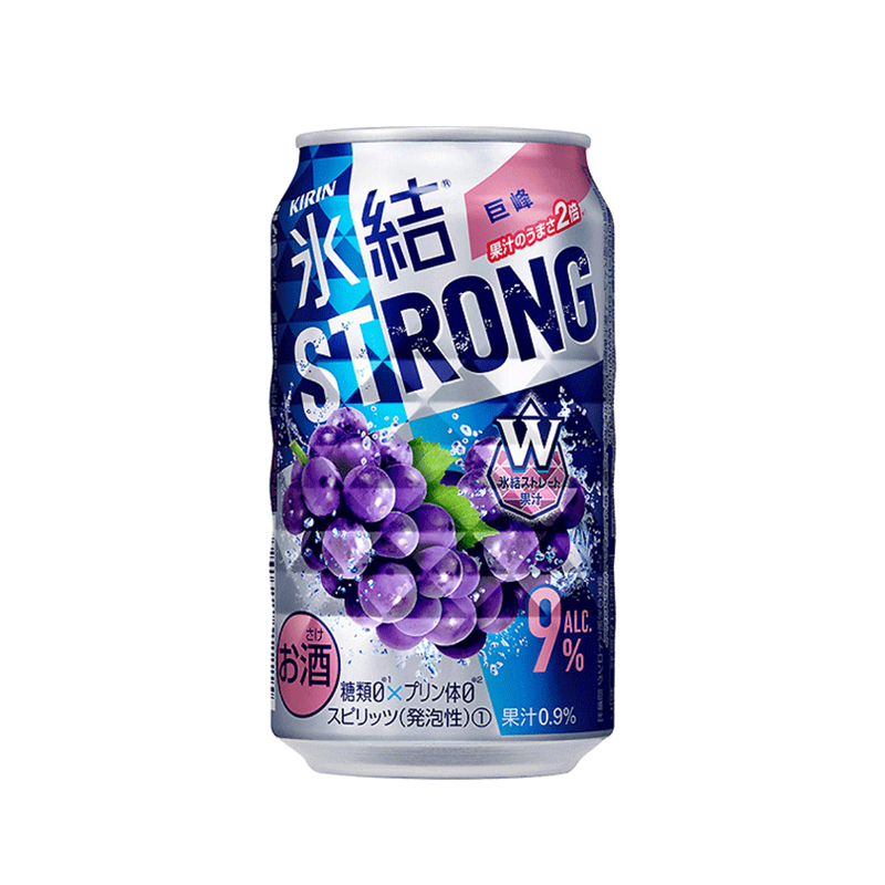 KIRIN - Hyoketsu Strong - Kyoho Sprudelige Traube  (ALC. 9%) (350ml)