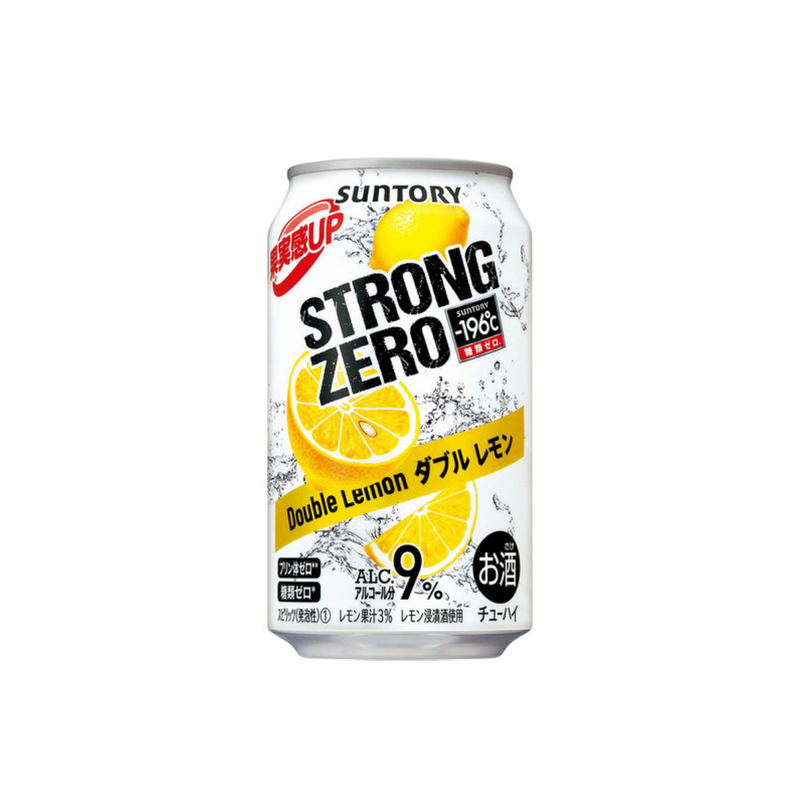 Suntory - Strong Zero - Double Lemon (ALC. 9%) (350ml)