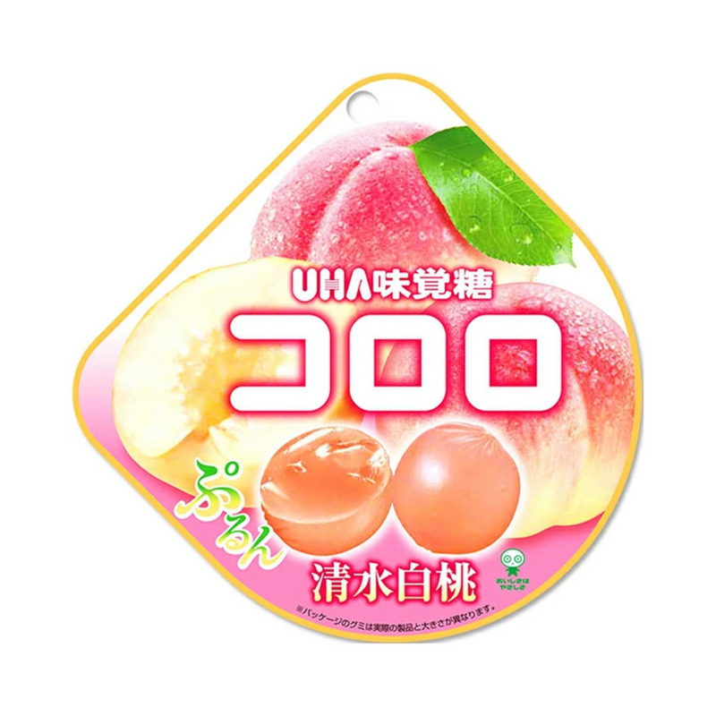 UHA - Kororo Gummy - Weisser Pfirsich (48g)