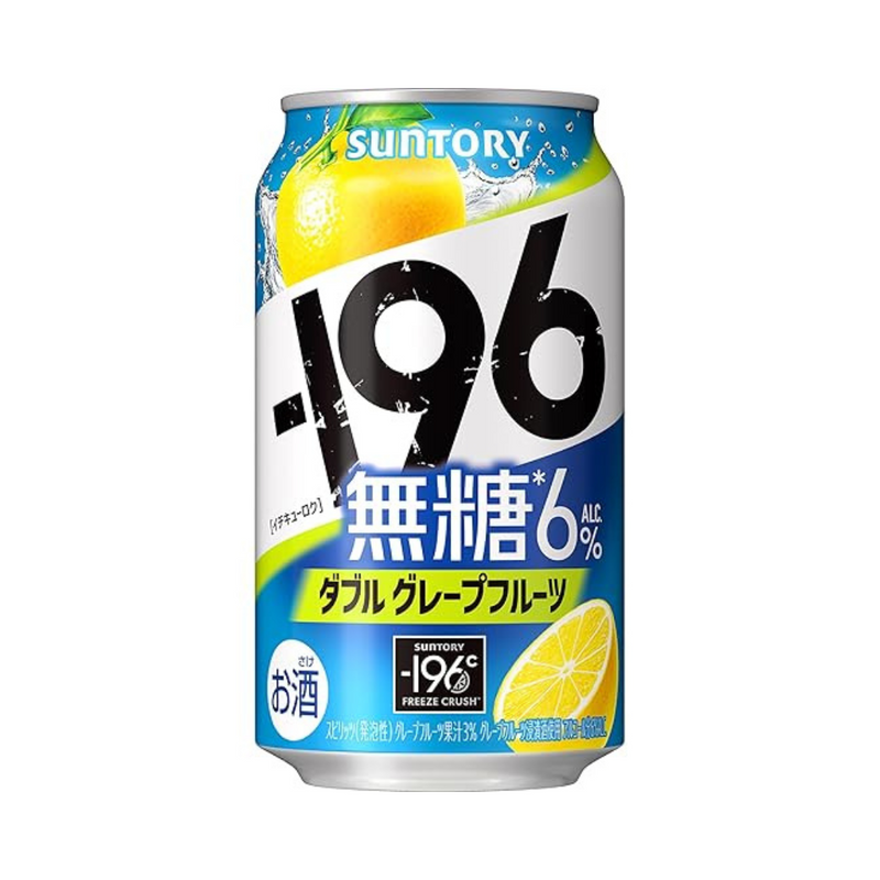 Suntory - -196 Sugar Free - Double Grapefruit (ALC. 6%) (350ml)