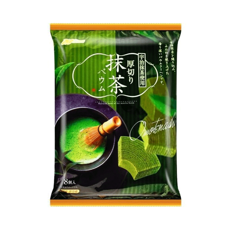 Marukin - Matcha Baumkuchen (8pc) (220g)