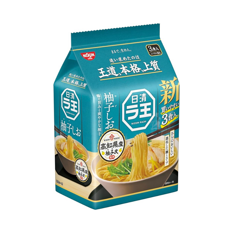 Nissin - Raoh - Ramen Nudeln - Yuzu & Salz (279g) 