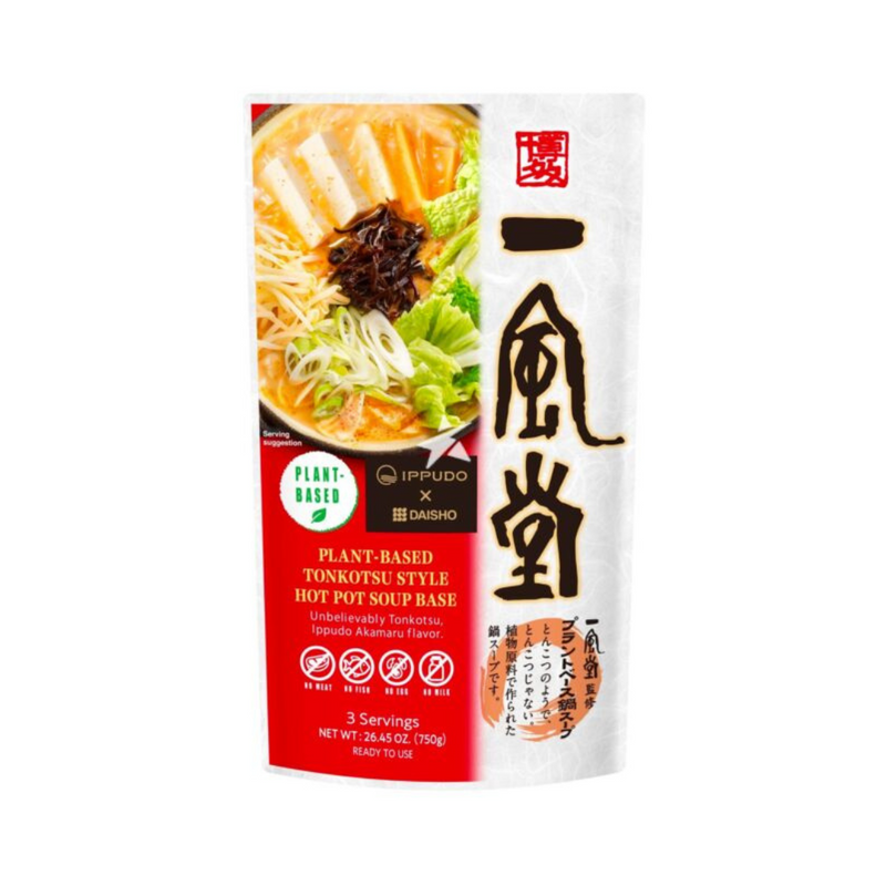 Ippudo x Daisho - Plant-Based Tonkotsu Style Hot Pot Suppenbasis (750g)