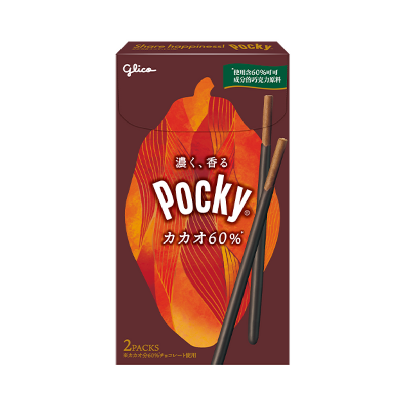 Glico Pocky Biscuit Sticks - Rich Cacao 60% (60g)