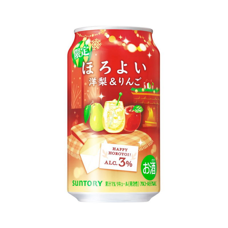 Suntory - Horoyoi - Pear & Apple (ALC. 3%) (350ml)