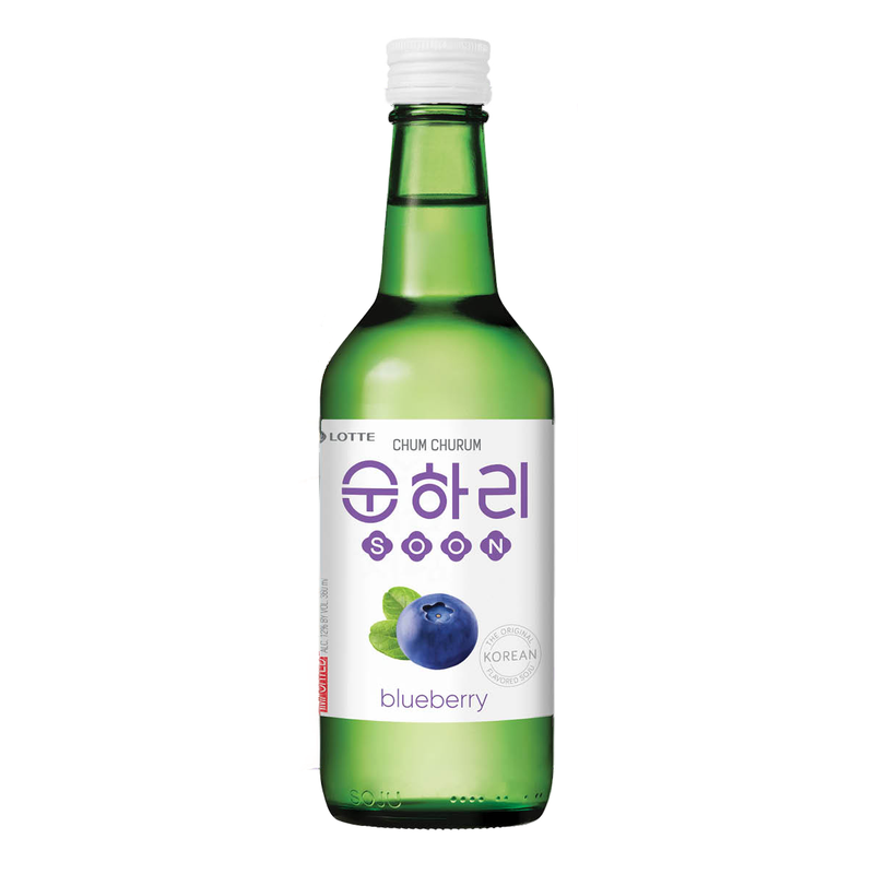 樂天 - Chum Churum 燒酒 - 藍莓味  (酒精濃度 12%)