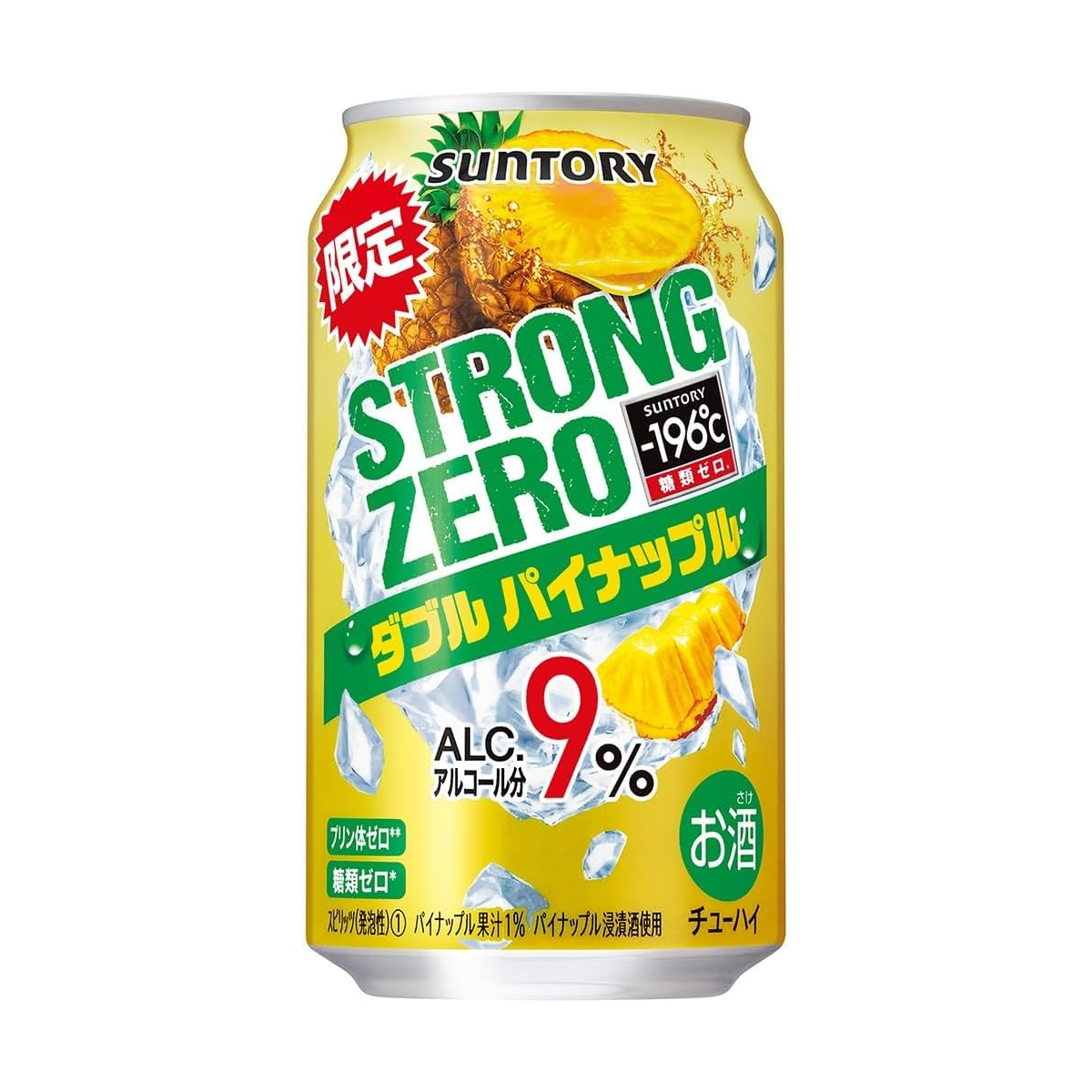 Suntory - Strong Zero - Double Pineapple (ALC. 9%) (350ml)