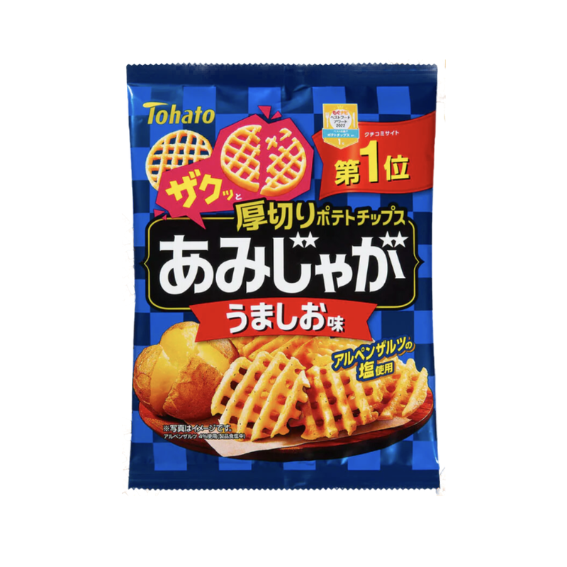 Tohato Waffle Fries - Salt Flavour (58g)