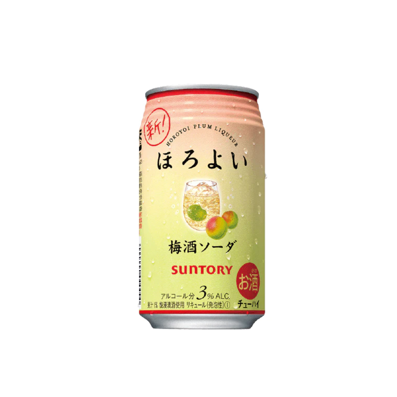三得利 - Horoyoi - 梅酒味氣泡酒  (酒精濃度 3%) (350ml)