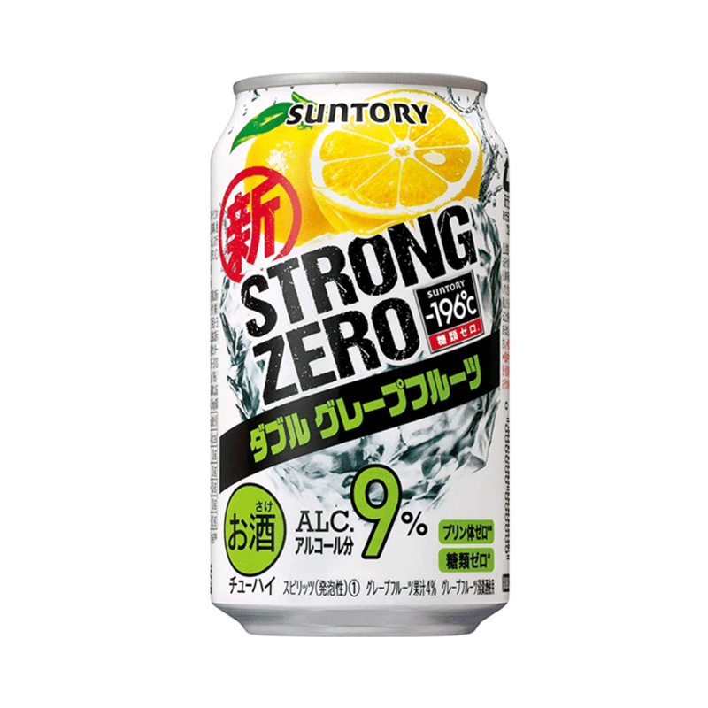 Suntory - Strong Zero - Bitter Lemon (ALC. 9%) (350ml)