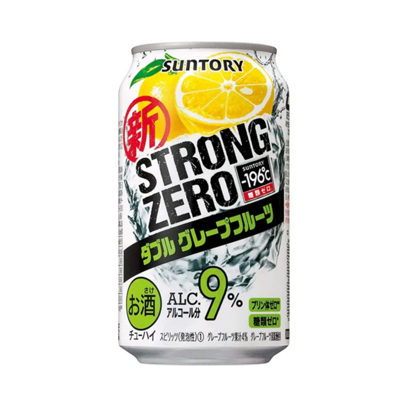 Suntory - Strong Zero - Double Grapefruit (ALC. 9%) (350ml)