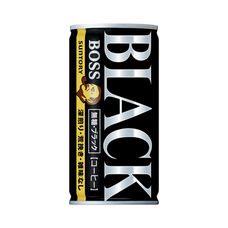 Suntory - Boss Black Coffee (185ml)