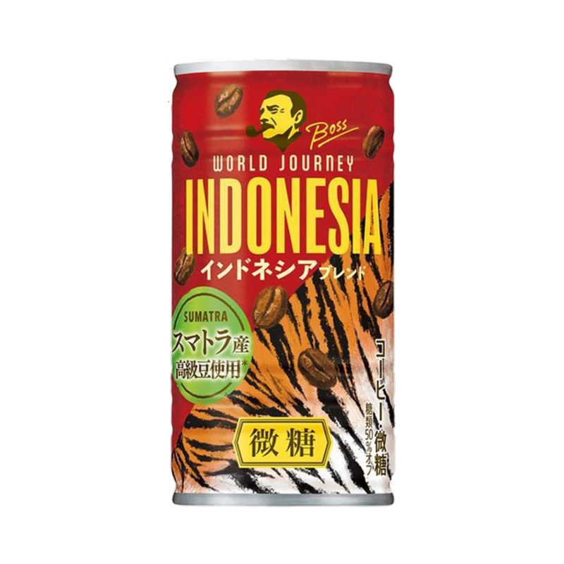 Suntory - Boss World Journey Coffee Indonesien (185ml) 