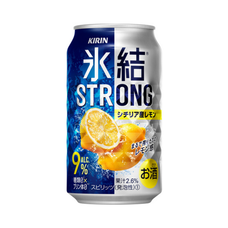 KIRIN - Hyoketsu Strong - Sizilianische Zitrone (ALC. 9%) (350ml)