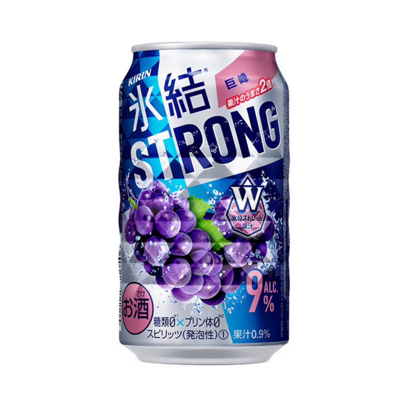 KIRIN - Hyoketsu Strong - Kyoho Sprudelige Traube  (ALC. 9%) (350ml)