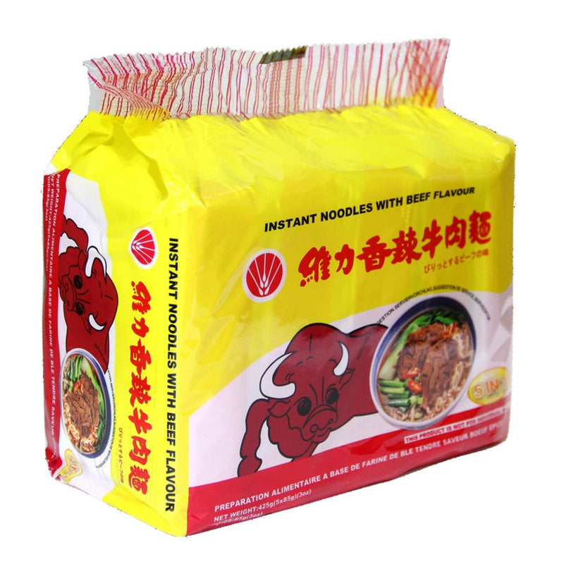 Wei Lih Instant Noodle - Beef Flavour (85g x 5)