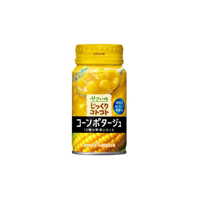 Pokka Sapporo - Jikkuri Kotokoto Creamy Corn Soup (170ml)