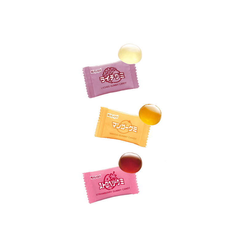 Kasugai - Tropical Fruit Gummy Mix Candy (100g)