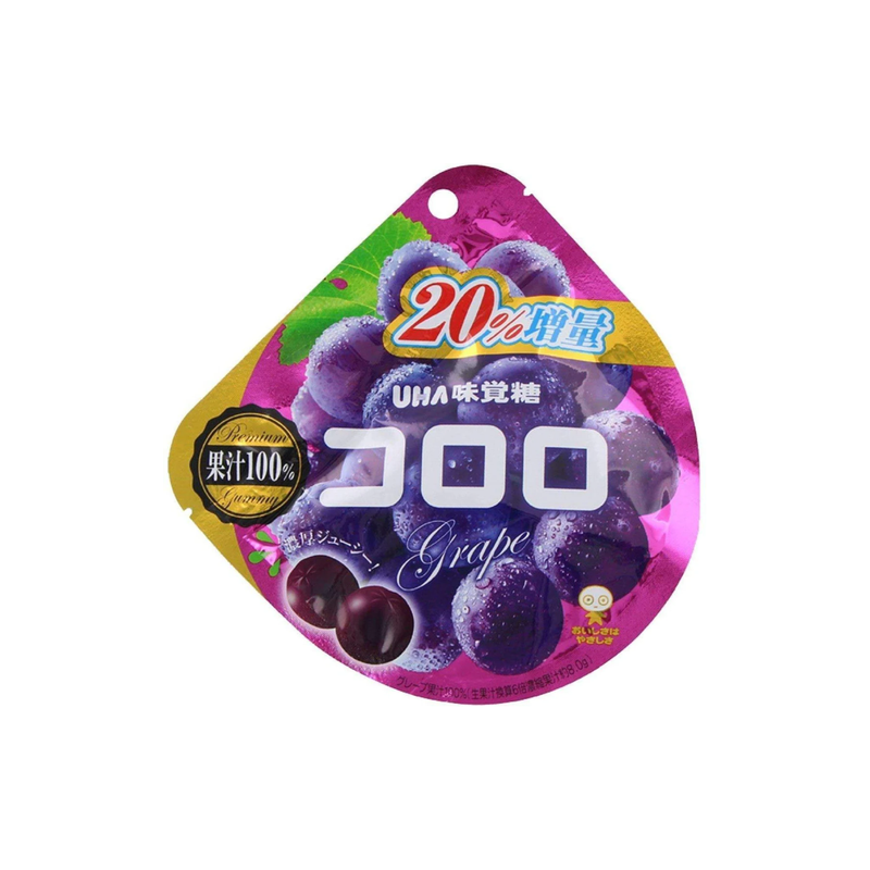 UHA - Kororo Gummy - Traube (48g)