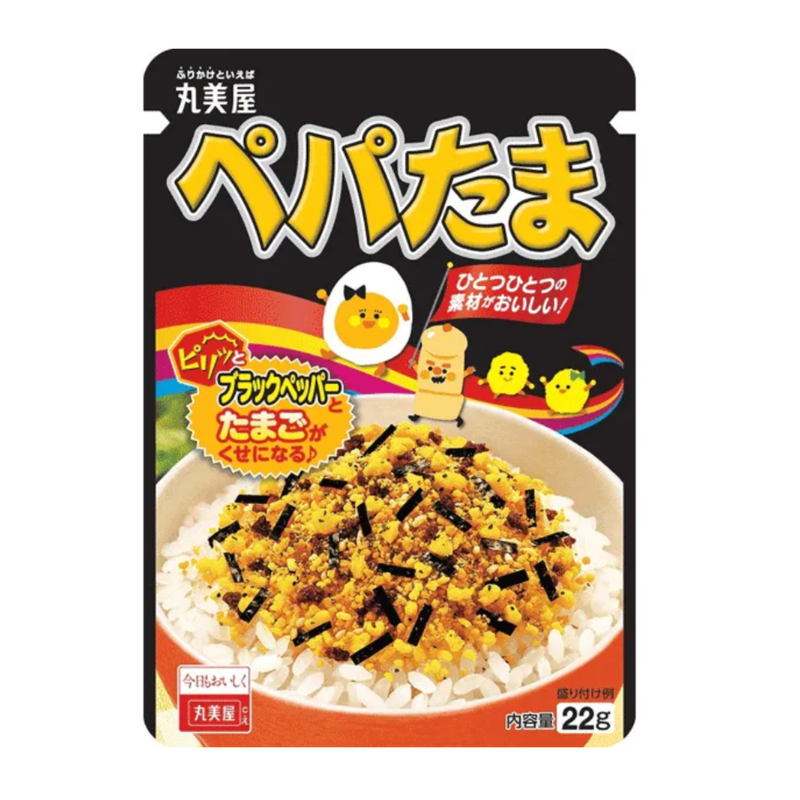 Marumiya - Reisgewürz - Pfeffer & Tamago (20g)