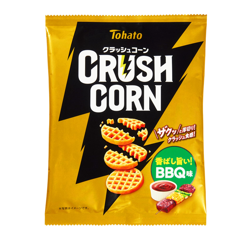 Tohato Crush Corn - Tasty BBQ (58g)