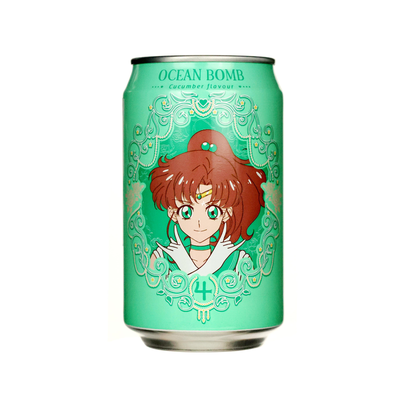 Ocean Bomb - Sailor Moon Cucumber Flavor Sparkling Water (330ml)
