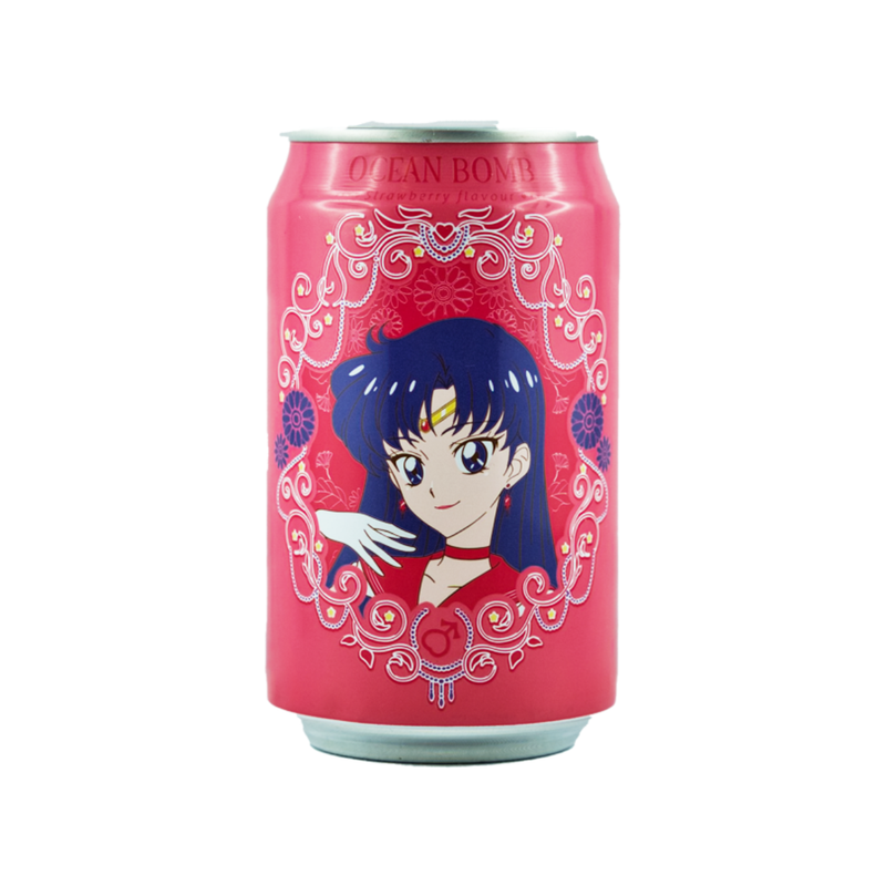 Ocean Bomb - Sailor Moon Strawberry Flavor Sparkling Water (330ml)