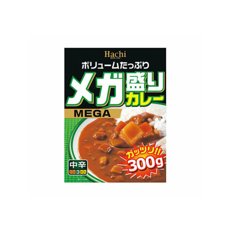Hachi - Megamori Instant Curry - Mild Hot (300g)