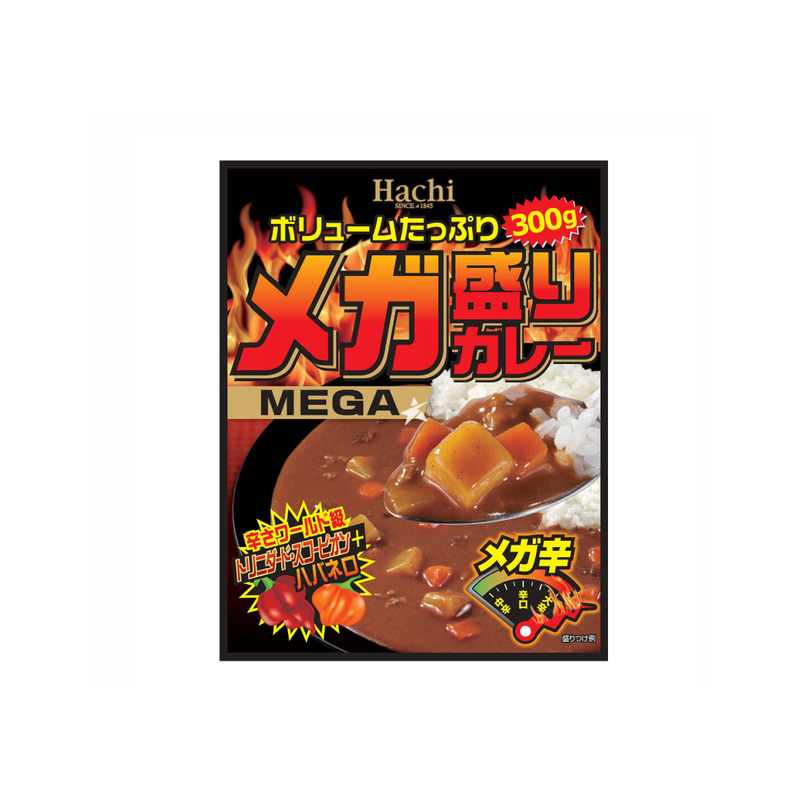 Hachi - Megamori Instant Curry - Extrem Scharf (300g) 
