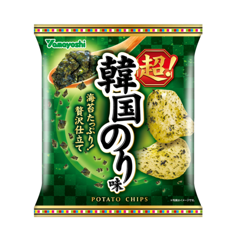 Yamayoshi - Kartoffel Chips - Koreanisches Seegras (55g)