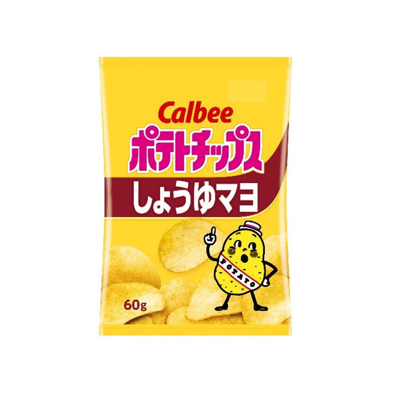 Calbee - Potato Chips - Shoyu & Mayo (60g)