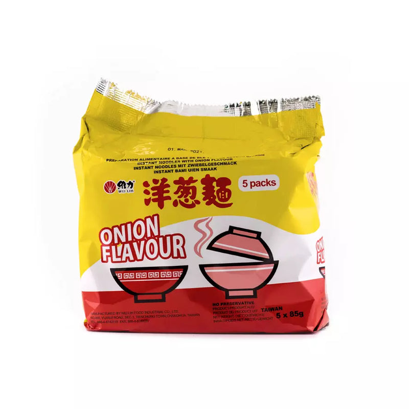 Wei Lih Instant Noodle - Onion Flavour (5x85g)
