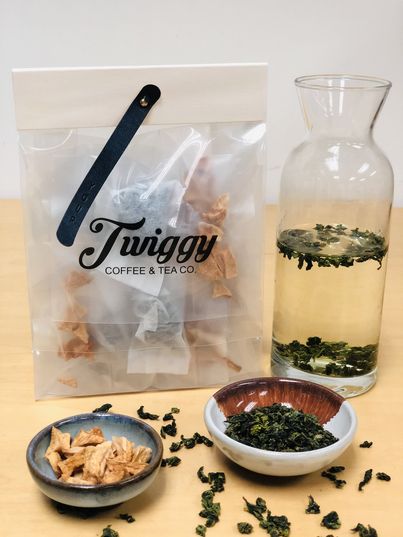 Twiggy Coffee & Tea Co. - Peach Oolong Tea (10 Bags)