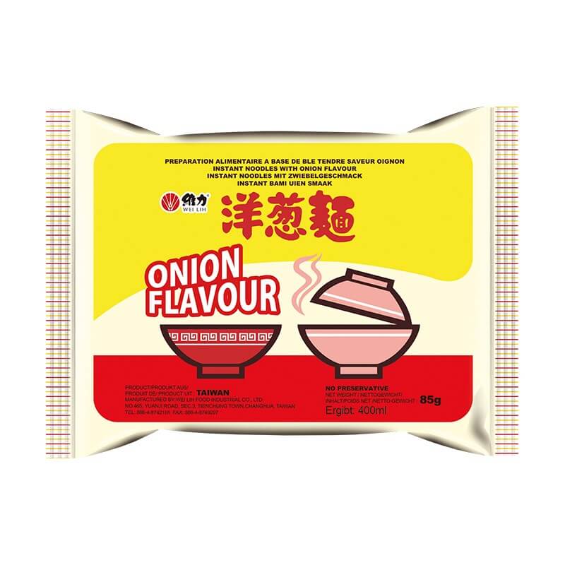 Wei Lih Instant Noodle - Onion Flavour (5x85g)