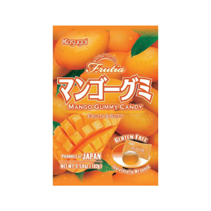 春日井Frutia軟糖 - 芒果味 (102克)