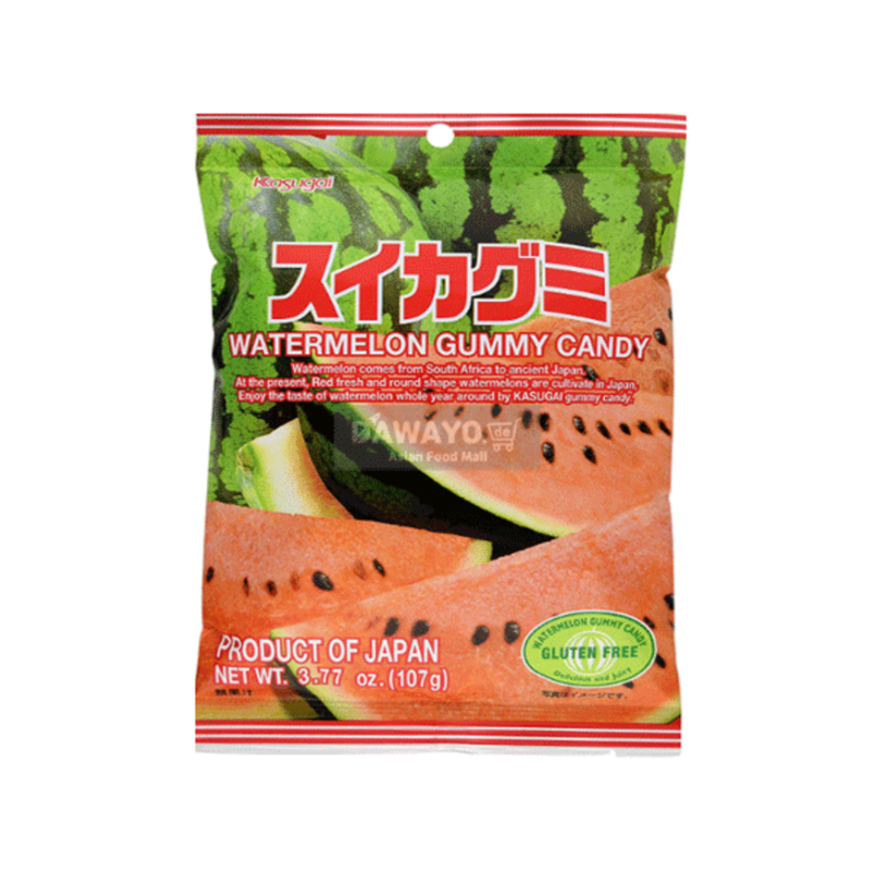 Kasugai - Watermelon Gummy Candy (113g)