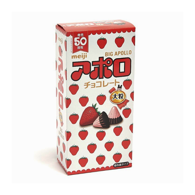 Meiji - Apollo Strawberry Chocolate (46g)