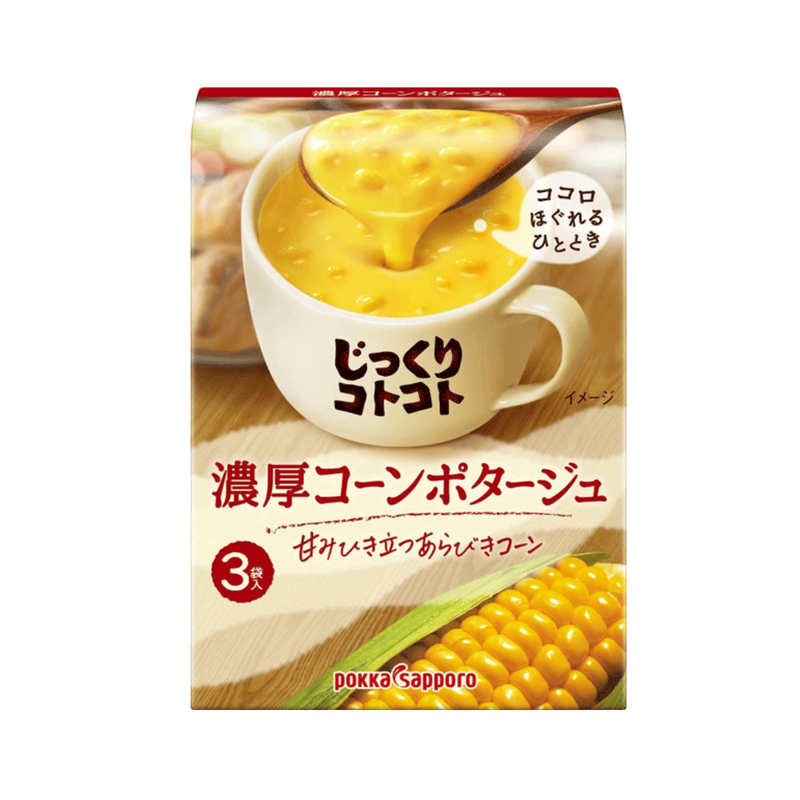 Pokka Sapporo - Jikkuri Kotokoto - Rich Corn Potage Soup (69g)