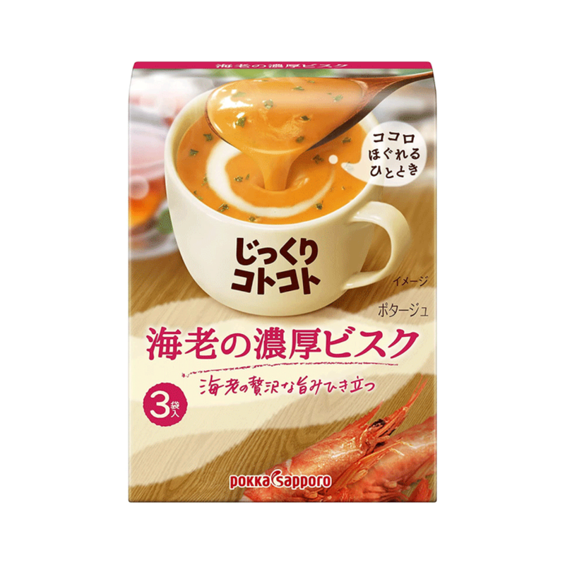 Pokka Sapporo - Jikkuri Kotokoto - Rich Shrimp Bisque (51.9g)